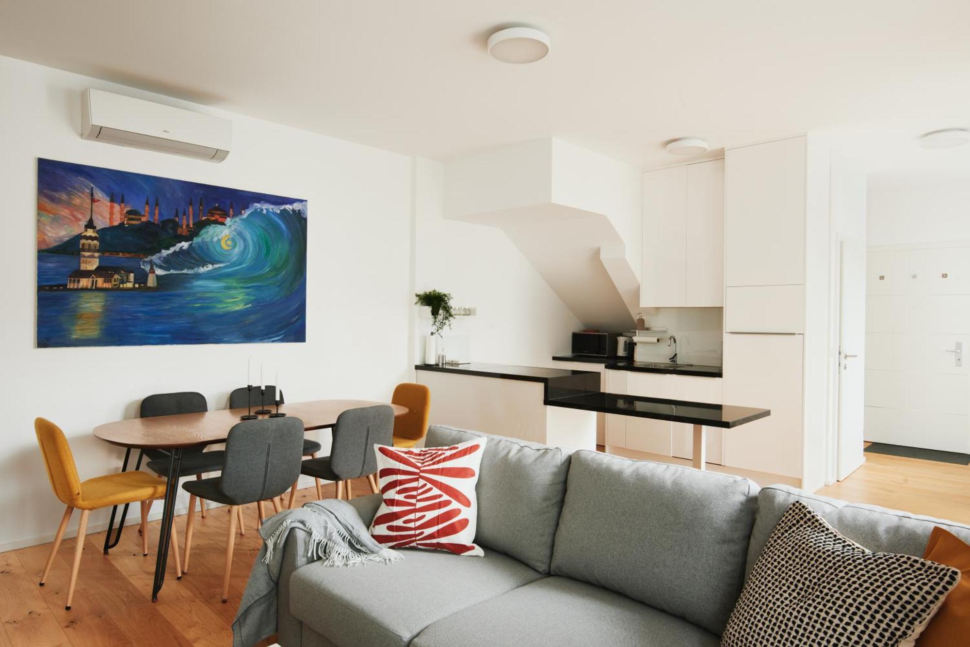 New Spacious Ultra-Modern Apartment In Wien Westbahnhof Экстерьер фото