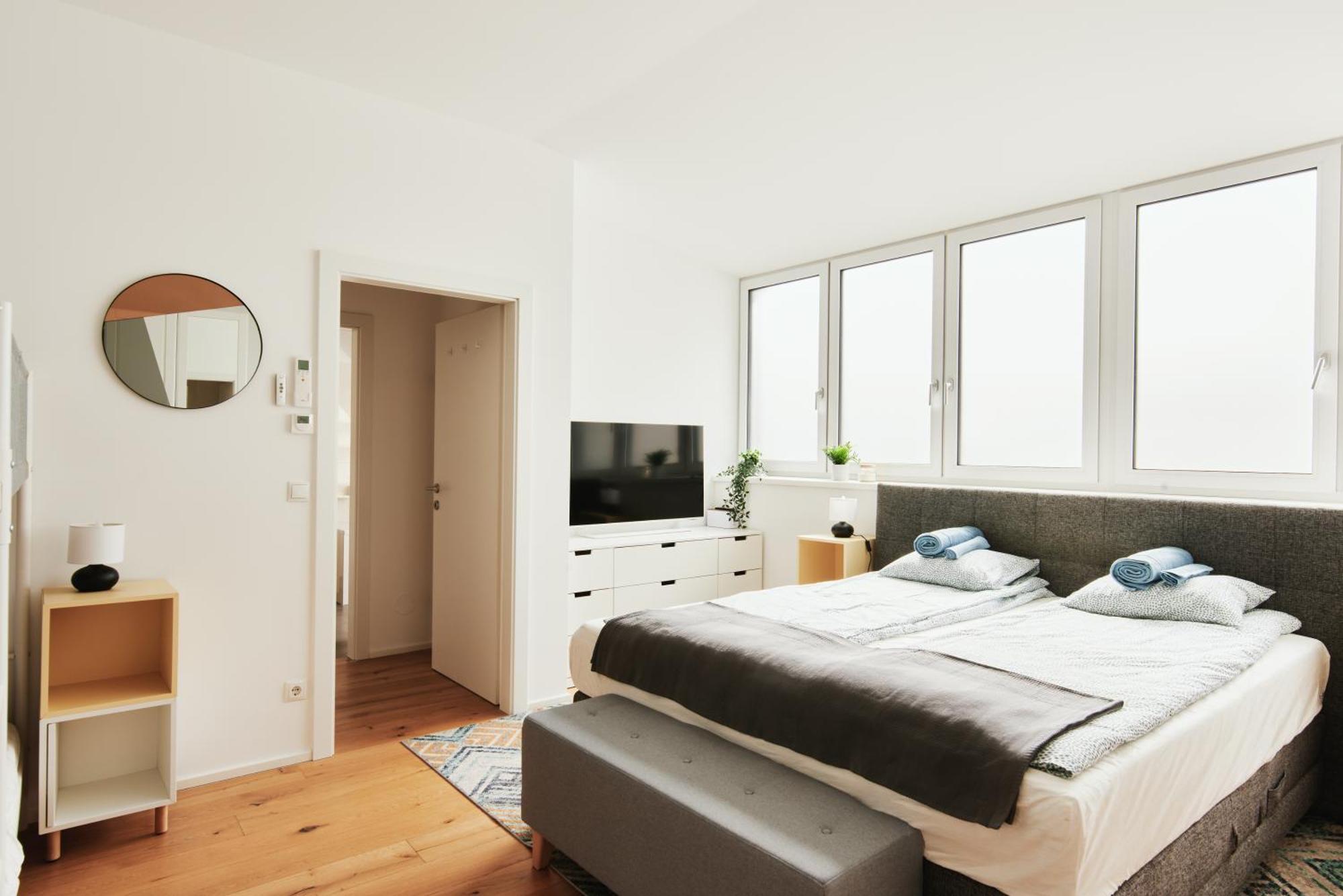 New Spacious Ultra-Modern Apartment In Wien Westbahnhof Экстерьер фото